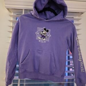 Disney Purple Hoodie with Mickey Mouse Design